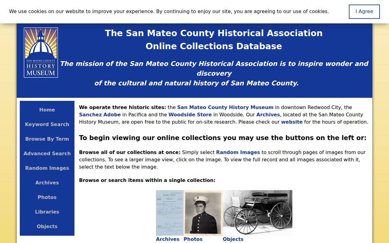 San Mateo County city directory historical association catalog