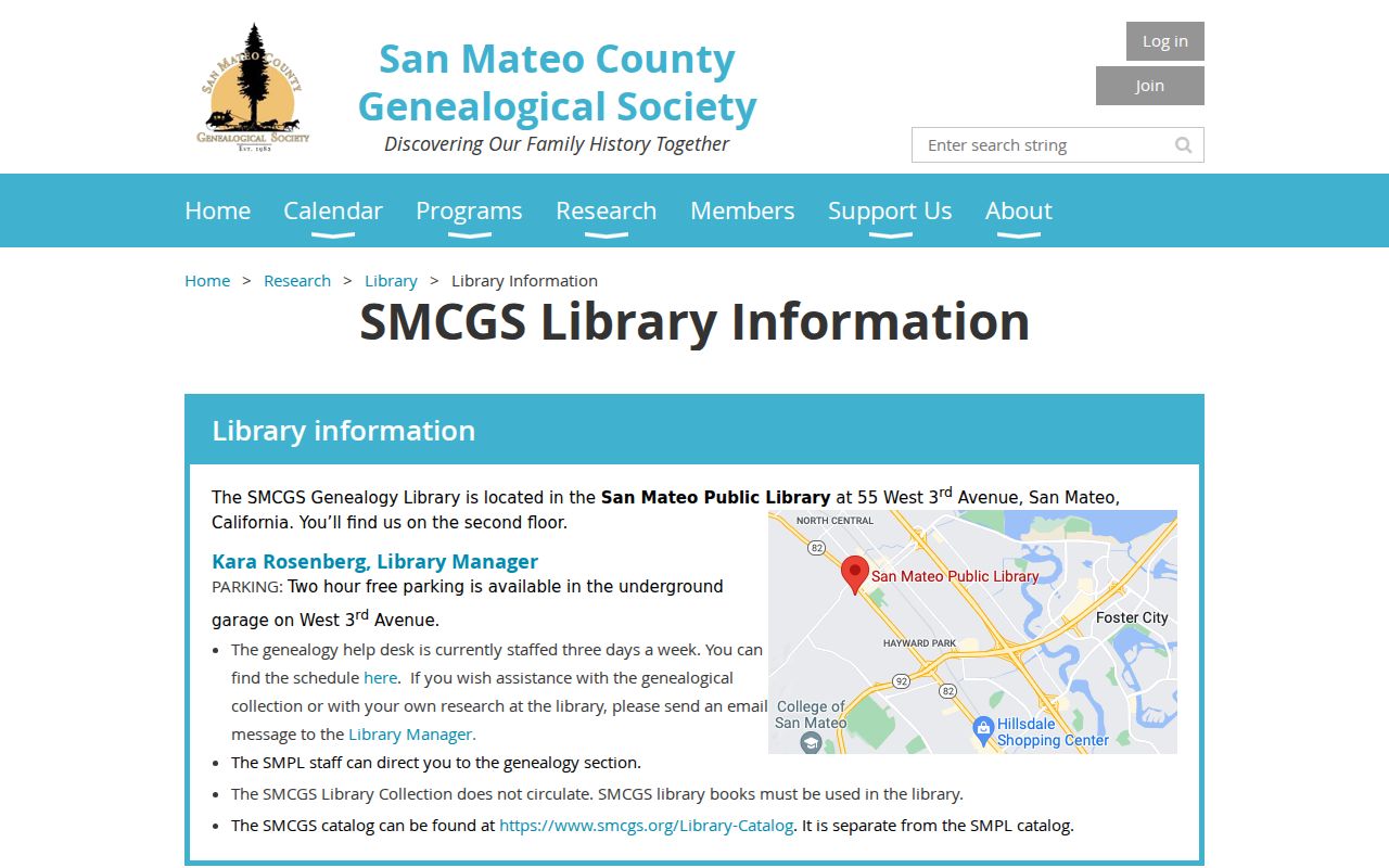 San Mateo County previous residents Schellens house-history collection