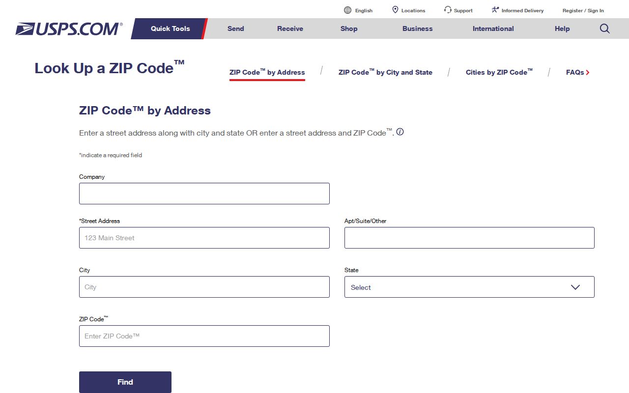 San Mateo County ZIP code directory USPS address verification